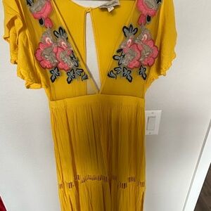 Cleobella Sunlit Floral Embroidered Dress